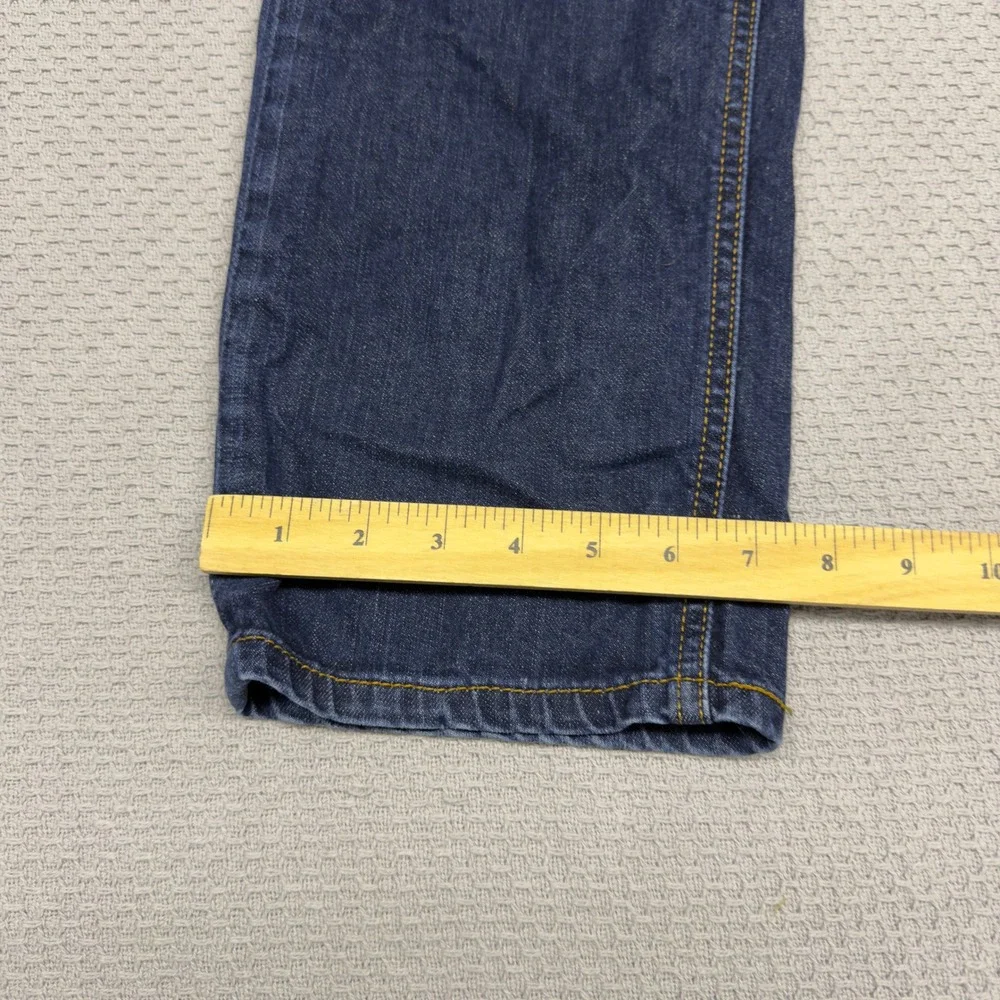 Levis 541 Jeans Mens 34x32 Blue Medium Wash Denim Athletic Taper Faded Casual